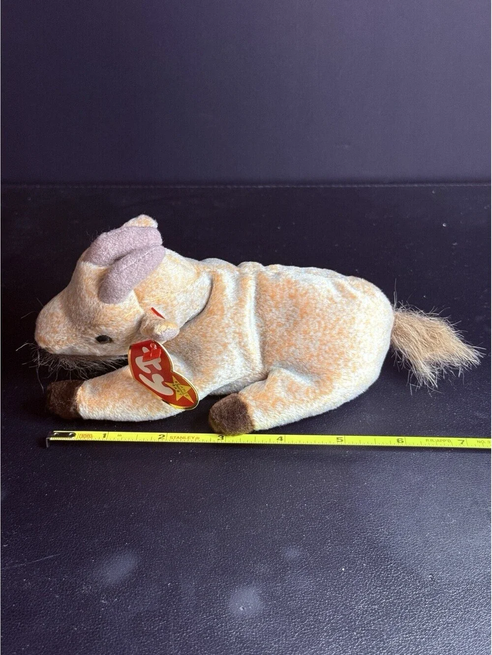 NWT Ty 1999 Goatee The Goat Beanie Baby #4235, 7x4” FREE SHIPPING